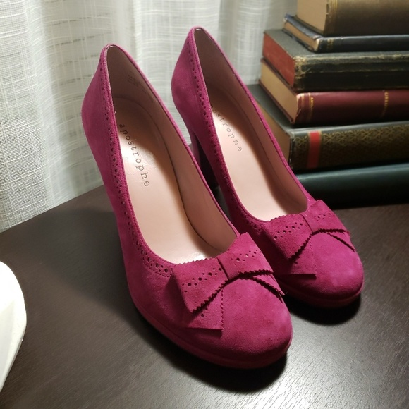 Apostrophe Shoes - Apostrophe Bow Tie Pumps